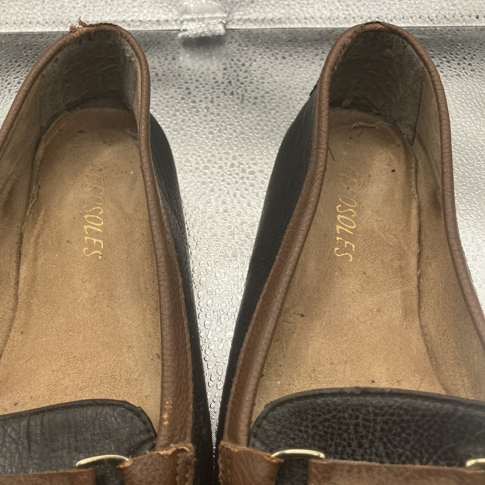 Aerosoles 6.5 Black Loafer EUC Slip On - Picture 2 of 8